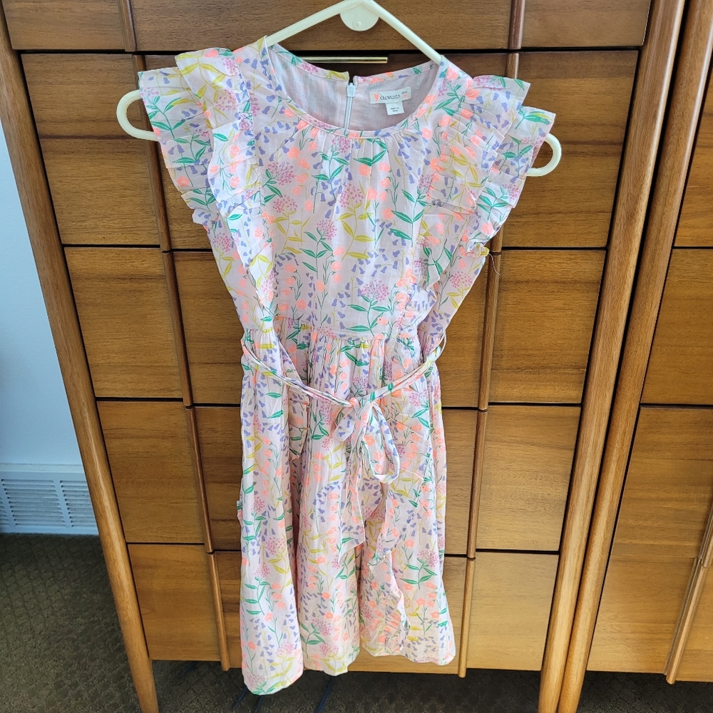 Colorful Floral J Crew Kids Dress